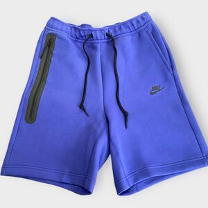 Nike Sportswear Tech Fleece Shorts Deep Night Blue FB8171-539 Mens size S New